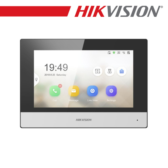 [DS-KH6320-WTE1] Stazione interna IP serie KH6 Hikvision - DS-KH6320-WTE1