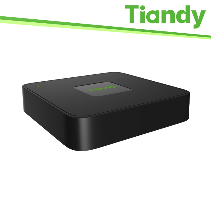 Tiandy NVR 10 Canali 8 Porte PoE, 60/40Mbps, regist. fino a 6MP - TC-R3110