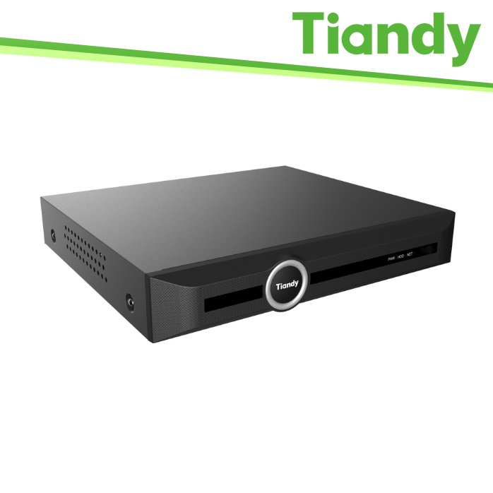 Tiandy NVR 20 Canali 80/80Mbps, registr. fino a 8MP/4K - TC-R3120
