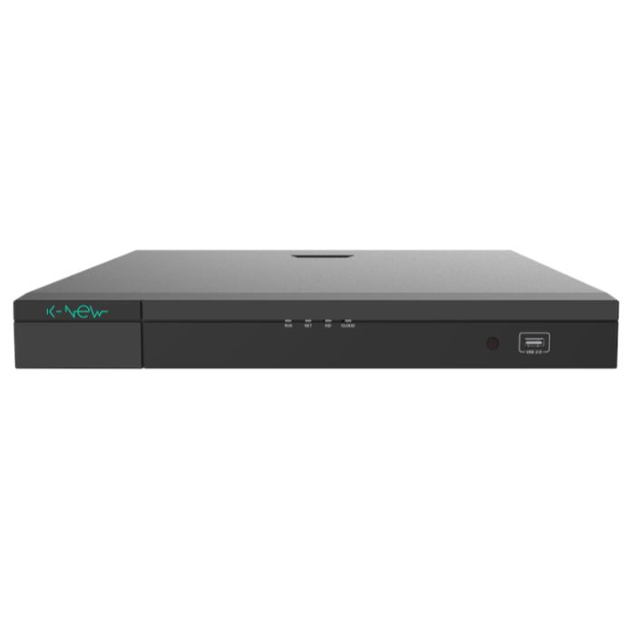 [KPNVE232EN] NVR K-NEW Uniview 32 Canali 4K, 2 SATA, Senza Porte PoE