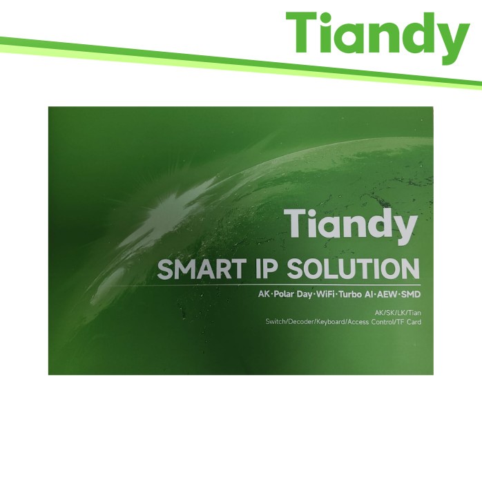 [TD-CATALOGUE] Tiandy Product Catalogue