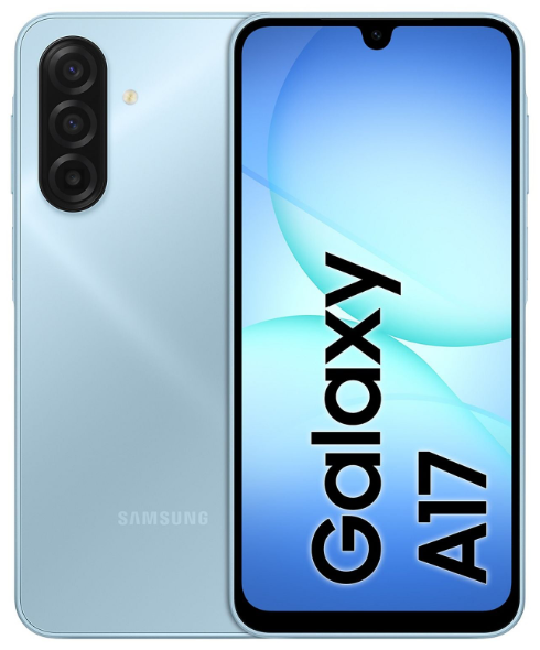 [DSSAA17128BL] SAMSUNG Galaxy A17 4G 128GB Light Blue - Brand