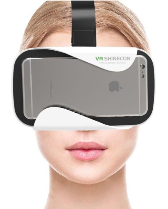 [SHCG03VRB] VR Shinecon Occhiali virtual 3D per Smartphone 4.7-6 Pollici