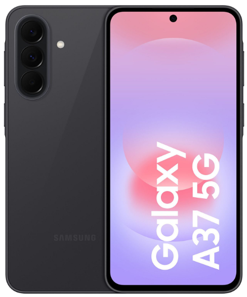 [DSSAA375128BK] SAMSUNG Galaxy A37 5G 6+128GB Awesome Charcoal Black - Brand