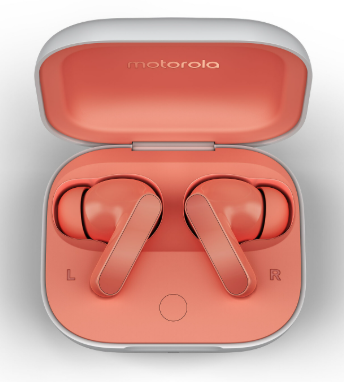 [DSMOMOBUBPE] MOTOROLA moto Buds BASS Coral Peach