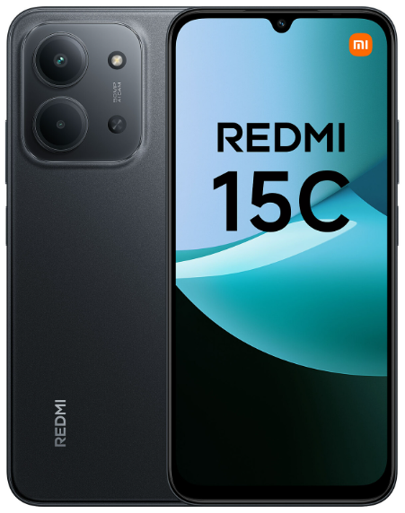 [DSMIRM15C5128BK] XIAOMI Redmi 15c 5G 4+128GB Midnight Black - Brand