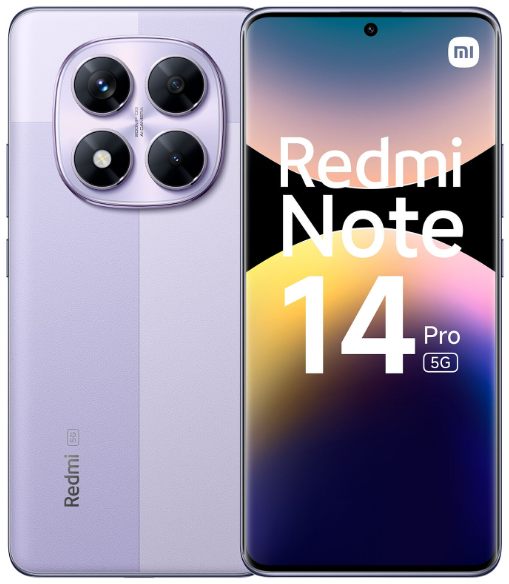 [DSMIRMN14PR5256V] XIAOMI Redmi Note 14 Pro 5G 8+256GB Lavender - Brand