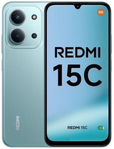 [DSMIRM15C4128GR] Xiaomi Redmi 15C 4+128GB Mint Green - Brand