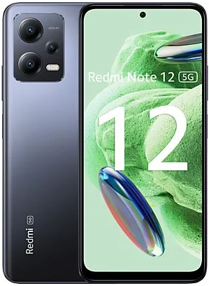 [DSMIRM128WG] Xiaomi Redmi Note 12 5G 128GB Onyx Grey-BRAND