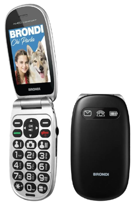 [DSBRAMCOBK] Brondi Amico Comfort - Nero