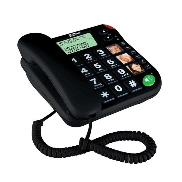 [MXKXT480B] Telefono Fisso MAXCOM KXT480 Nero