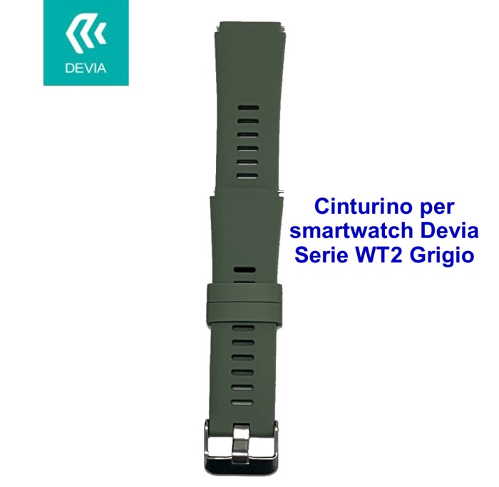 [DEWT2B121V] Cinturino per smartwatch Devia Serie WT2 Verde