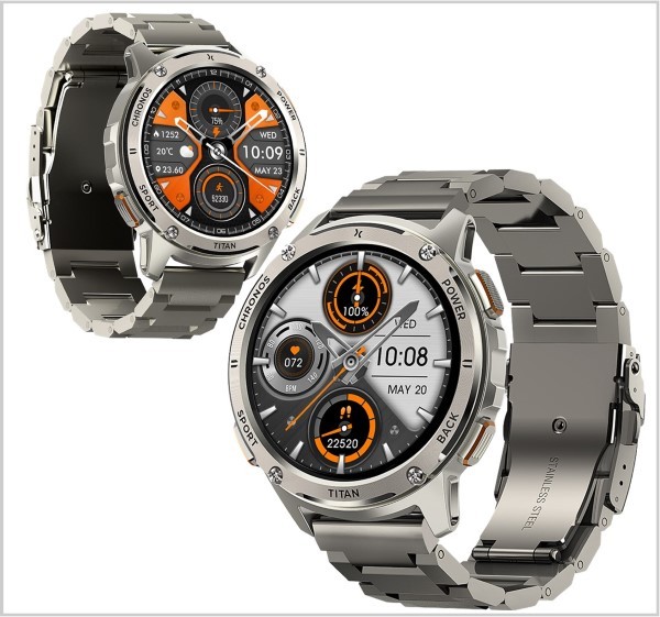 [MXFW110S] Smartwatch MAXCOM Maxcom FW110 Titan Chronos Silver