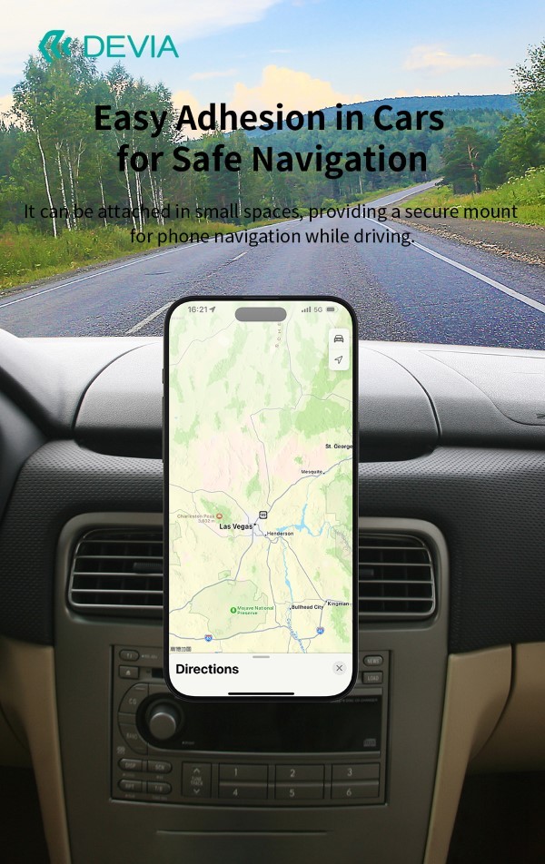 [DEES088L247] Supporto da auto magnetico per telefono Lite1 Devia