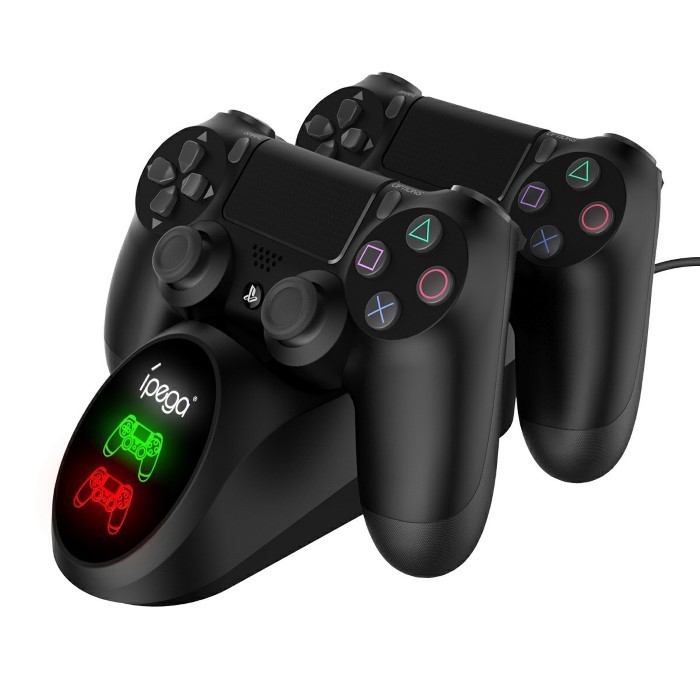 [GMPG9180] iPega 9180 Caricatore doppio per gamepad PS4