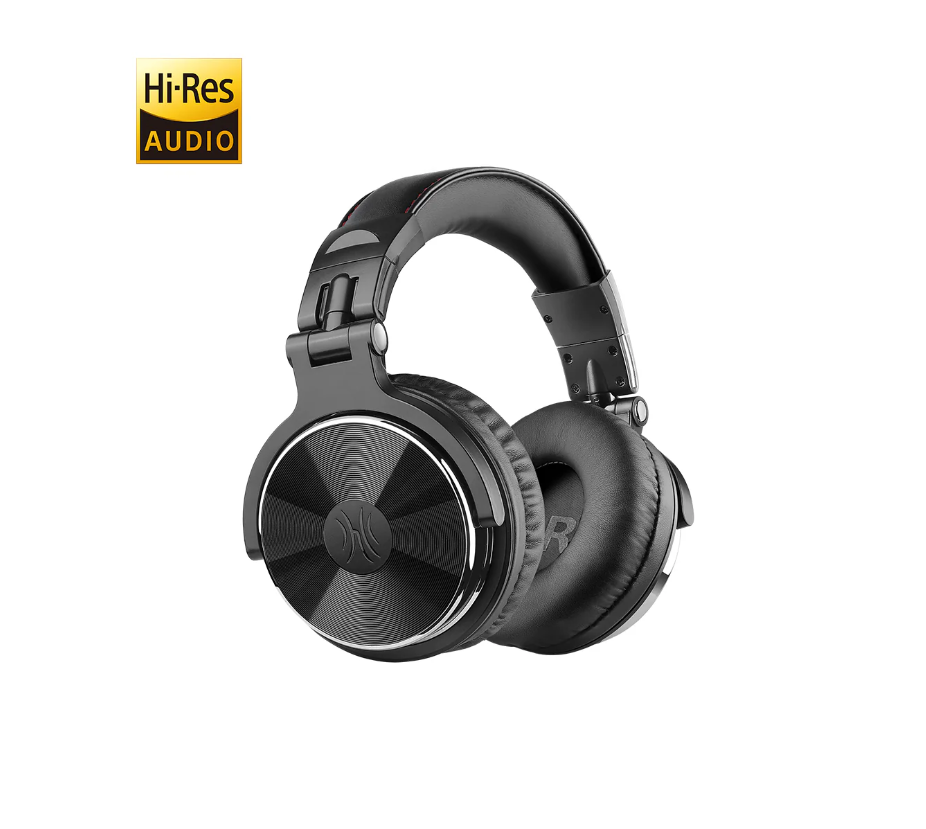 OneOdio Studio Pro 10 Hi-Res Cuffie DJ Cablate c/ Shareporte e Microfono Black