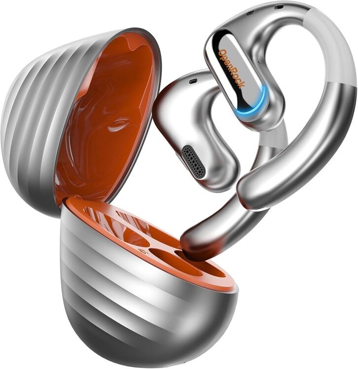 [ONERP946S] OneOdio OpenRock Pro Cuffie Sport Wireless A Conduzione Aperta Silver