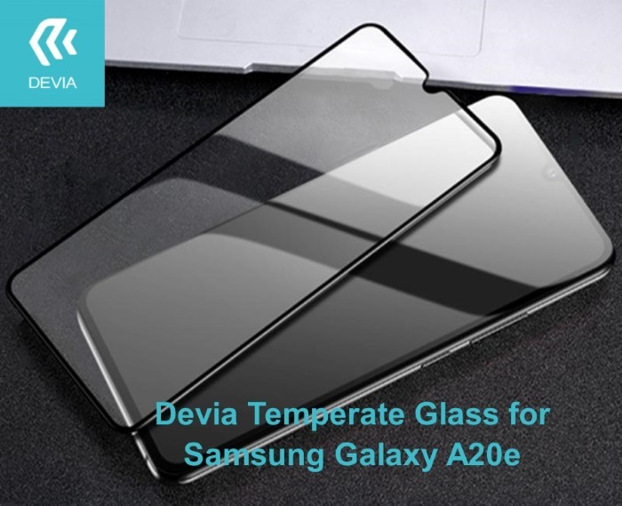 [DETSA20E791B] Pellicola di vetro temperato Full Screen Samsung A20E Nera