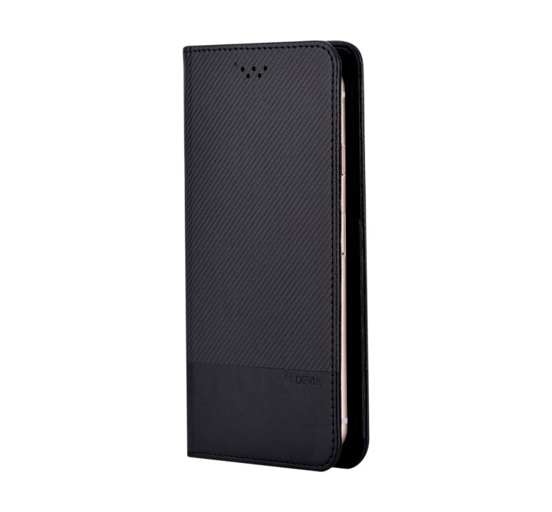 [DEUNB285B] Custodia a Libro Universale per Smartphone 5.5 Pollici Nera