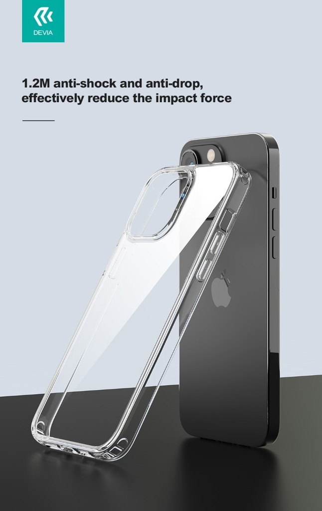 Cover Trasparente Morbida in TPU per iPhone 14 Pro Max Anti Ingiallimento