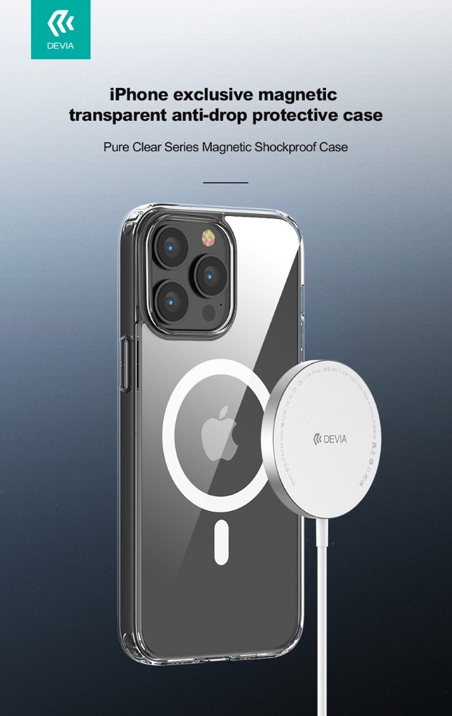 [DEPCM14M575] Cover Magnetica con Apple Magsafe per iPhone 14 Plus