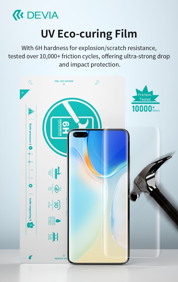 [DEMUVC573] Pellicole Smartphones UV Trasparenti per plotter PT021 Magic