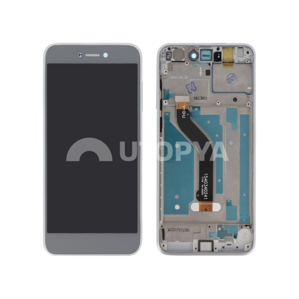 [ECB-P8LA] Display Completo Bianco Huawei P8 Lite 2017 (Con Frame)