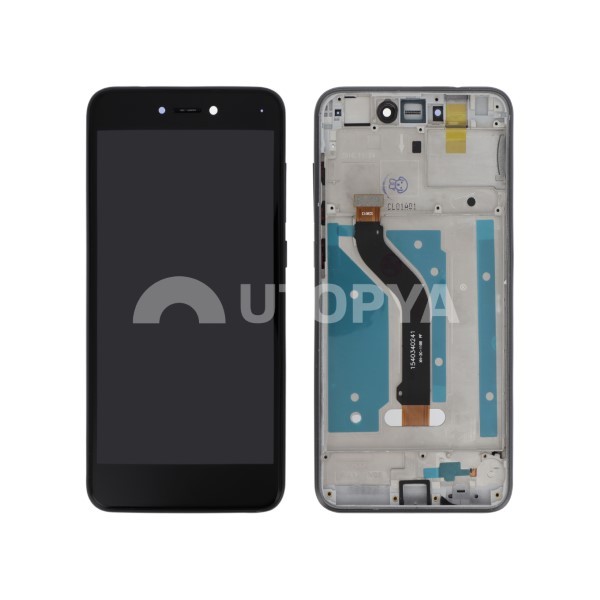 [ECN-P8LA] Display Completo Nero Huawei P8 Lite 2017 (Con Frame)