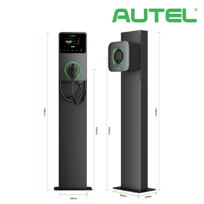 [AU-SUS304] Palo per colonnine AC AUTEL ADA - 1 e 2 lati (obbligatorio accessorio staffa)