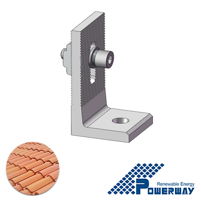 [PW-17002646] Staffa a L o 90° (completa d'accessori)