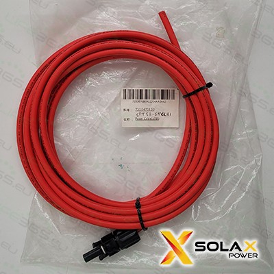 Cavo alimentazione BATTERIA INVERTER positivo(A) 5m