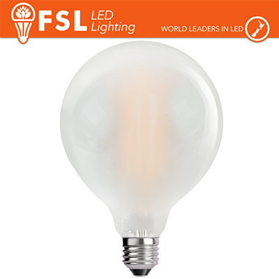 [FLG125O14W27K30] Lampada Filamento OPALE Globo Ø12,5cm - 14W 3000K E27