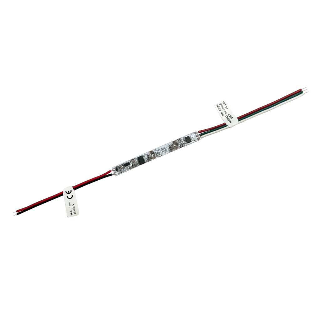 [SDS5-E2-C2] Pulsante Touch Controller LED CCT (3white), 5–24V, 2A, 2KHz PWM