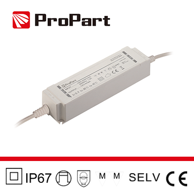 [PE67-60W24V] Alimentatore IP67 24V 60W 2.5A Size:163*43*33mm