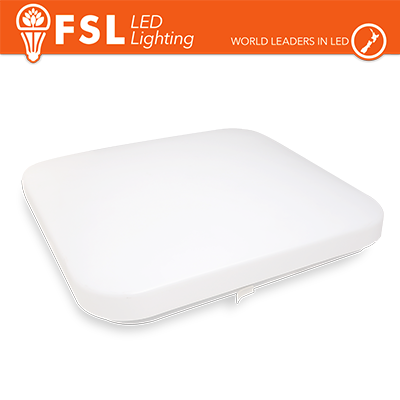 [FLLC173-25W4K] Plafoniera Quadrata LED IP20 25W 4000K 33x6,8cm