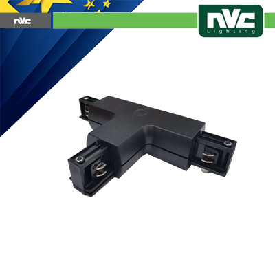 [NVBTE-T] Connettore Forma  T  Binario Trifase - Colore Nero