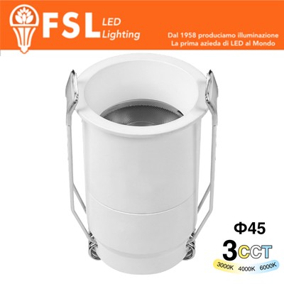 ALTAIR - Micro Punto luce LED  – 5W 3CCT 45*67mm IP20 - Driver Eaglerise