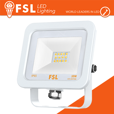 [FLFSB809-10W65K] Proiettore per esterni Bianco 10W - IP65 115° 6500K