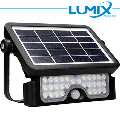 [LGL-SFL4K5W] Faretto solare LED senza fili 500lm - con sensori (movimento e crepuscolare)