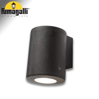[FU3A7AXU1K] FRANCA 90 1L WALL NERO SATIN LED GU10 3,5 CCT 3WHITE