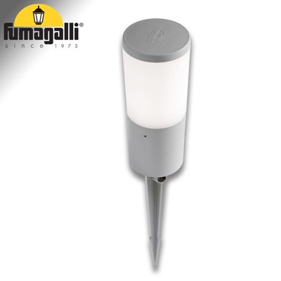 AMELIA SPIKE GRIGIO OPALE E27 A60 LED 11 CCT  3WHITE - 25cm + Spike 18cm