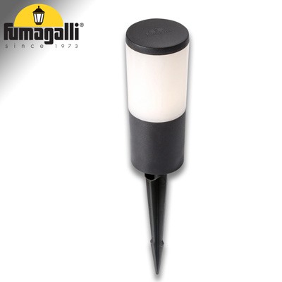AMELIA SPIKE NERO OPALE E27 A60 LED 11W CCT 3WHITE - 25cm + Spike 18cm