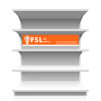 [FL100X20AD] Adesivo FSL Dim:100*20cm - Personalizza il tuo scaffale!