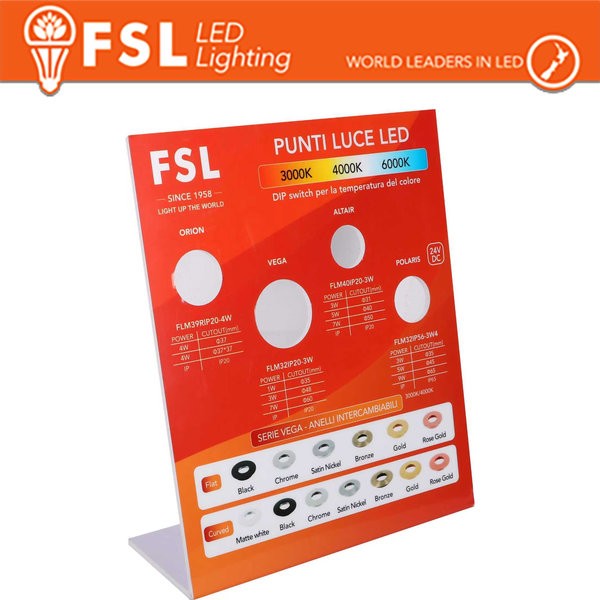 [FLM-LD] Puntiluce L-shape display