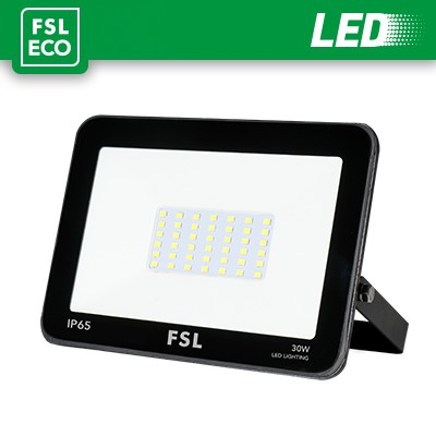 [FLFE30W4K] Proiettore per esterni Nero 30W - IP65 120° 4000K