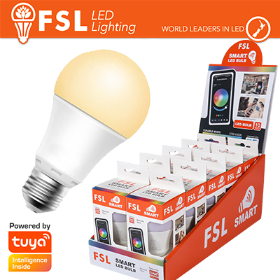 [FLSA60CCT9W] Lampada Goccia SMART BEACON TECH 10w 3WHITE Dim + EXPO