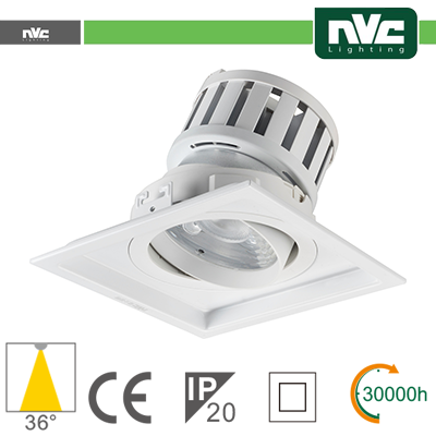 Incasso Multi lampada - 24w(1x24w) 3000k 2140lm >36° PF95