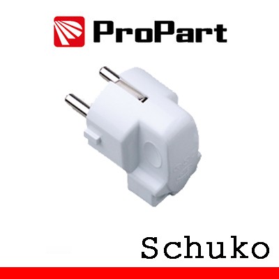 [PES01-WP] Spina schuko 90° polybag