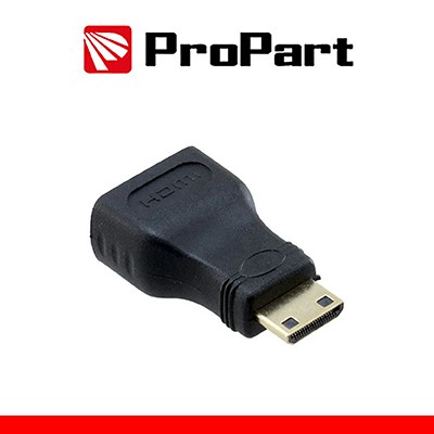 [TR-HASCP] Adattatore Spina HDMI Mini(tipo C)–Presa HDMI(19PIN) dorato