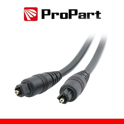 [TR-OP3SS-BK] Cavo Fibra Ottica Toslink High Quality 3m Nero